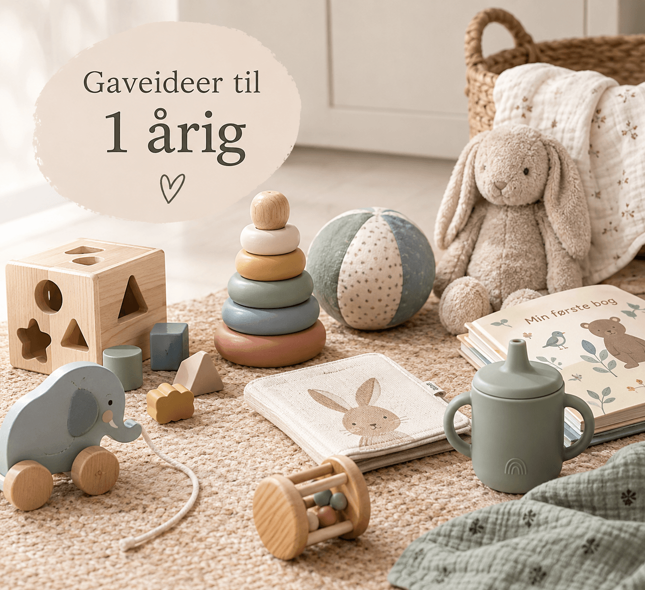 Gaveidéer til børn på 1 år
