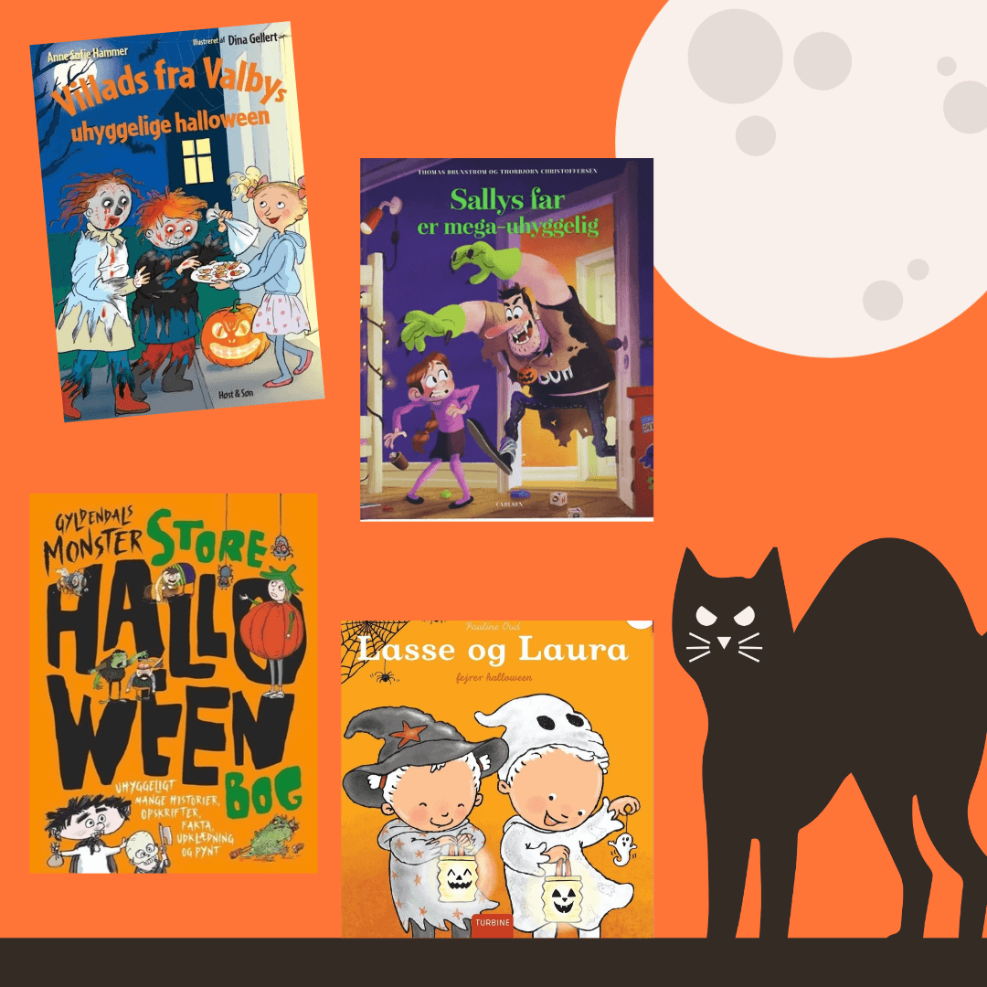 Halloween bøger til børn: 7 idéer til (u)hyggelig læsning